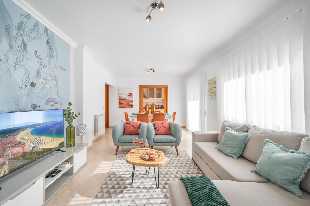 Ocean Getaway - Private Parking And Sea View Apartment Nazare Ngoại thất bức ảnh